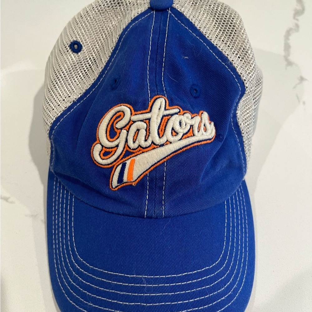 Blue and Gray Gators Baseball Cap